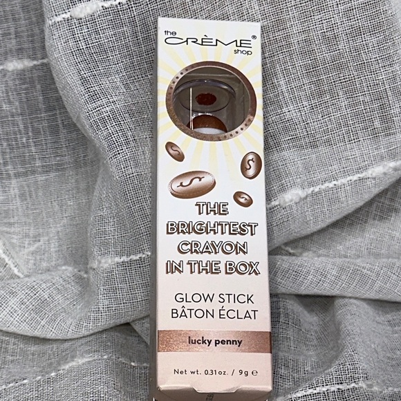 The Crème Shop The Brightest Crayon In The Box Glow Stick Lucky Penny Shade NWT - Picture 1 of 6